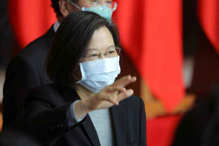 Taiwan |  President calls on China to end its “military adventurism”