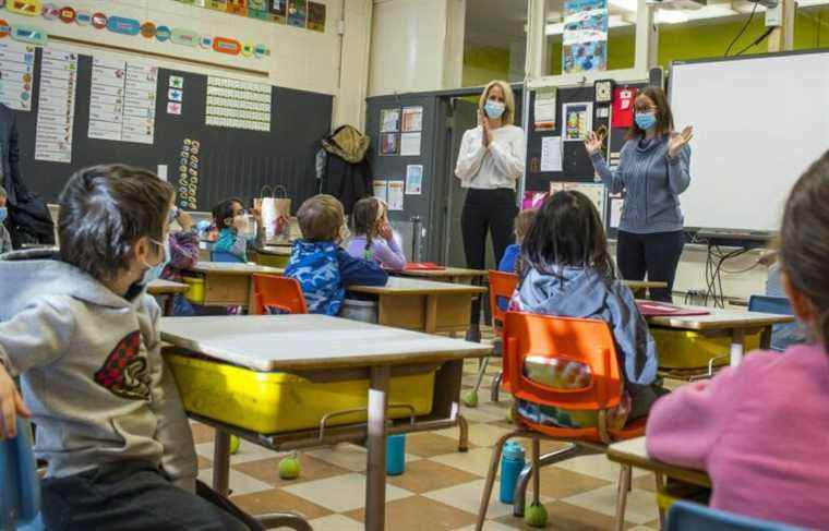 Teachers and students happy to return to class