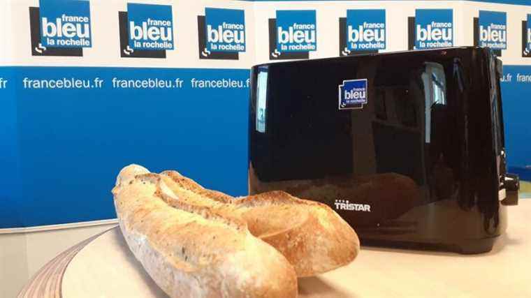 Thanks to France Bleu La Rochelle, turn your baguette into a toaster!