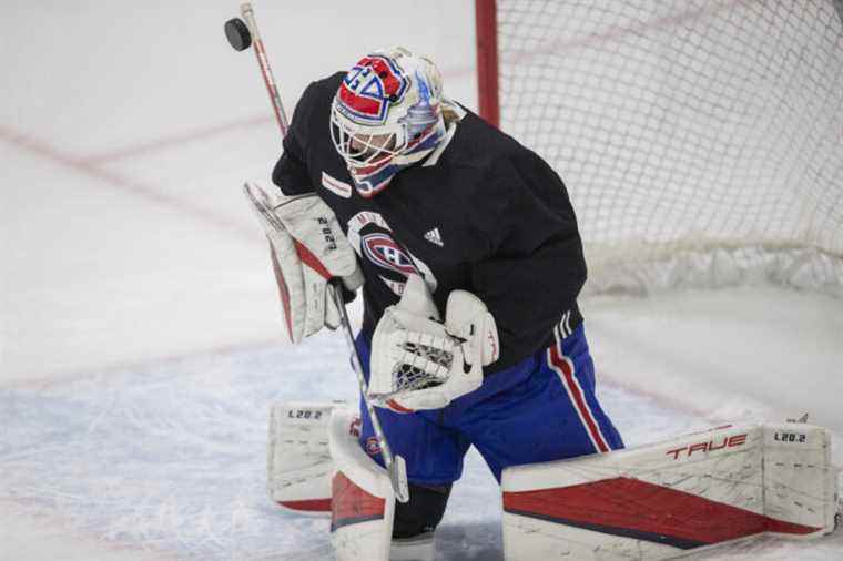 The Canadian |  Montembeault, Byron and Gallagher in training