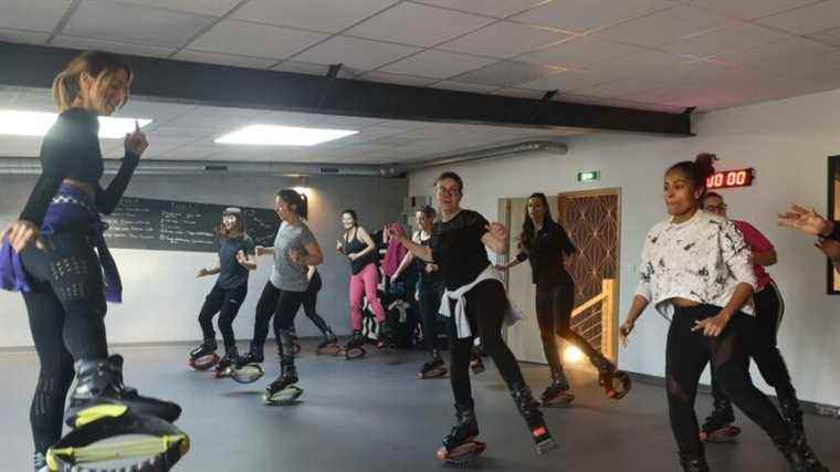 The Kangoo-Jump in Dijon, a new sporting activity to “burn up to 1,000 calories”