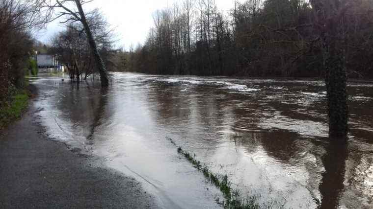 The Mayenne river is placed in yellow vigilance for the risk of flooding