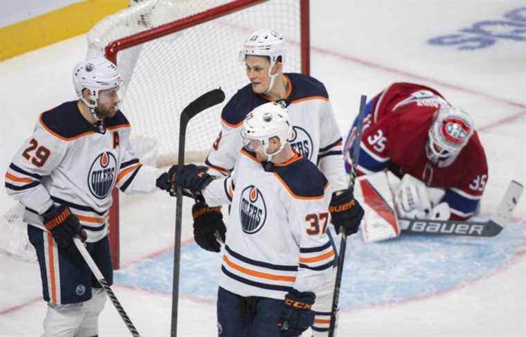 The Oilers manhandle the Canadiens 7-2