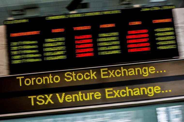 The Toronto Stock Exchange ends up more than 170 points