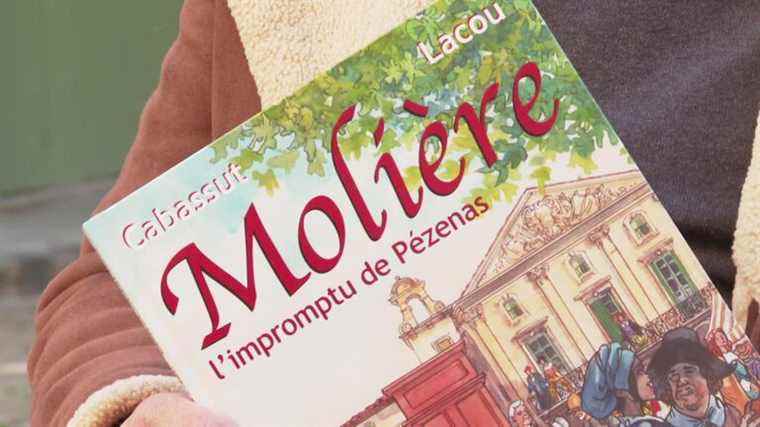 The comic strip “Molière, l’impromptu de Pézenas” recounts the life of the illustrious playwright in the Hérault