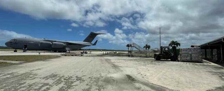 The first emergency aid planes have arrived in Tonga