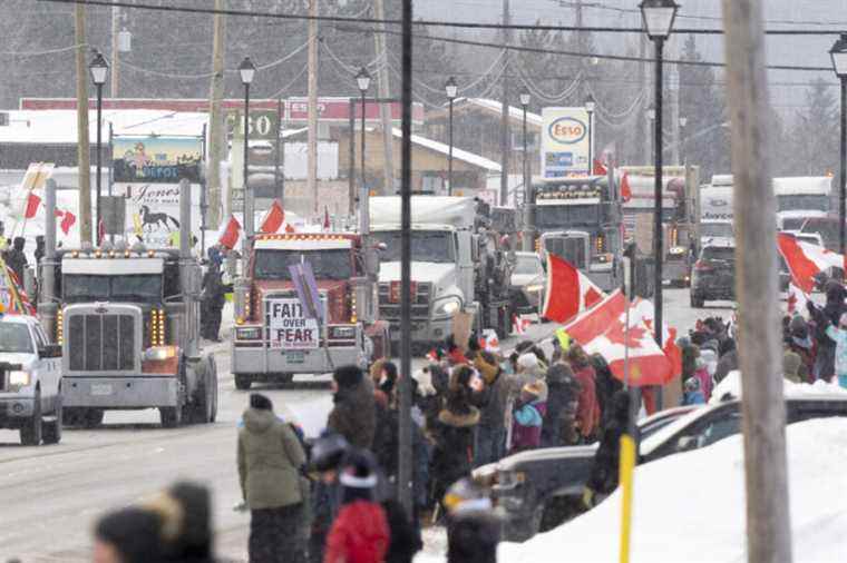 Truckers Demonstration |  The “freedom convoy” is organized in Quebec