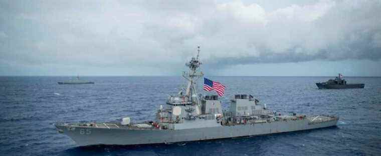 US military ship in China Sea, Beijing protests