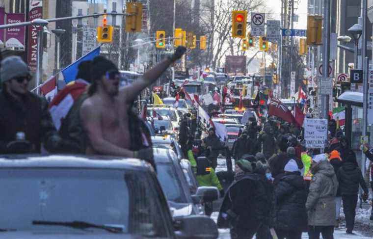 Wide variety of claims to the convoy of truckers