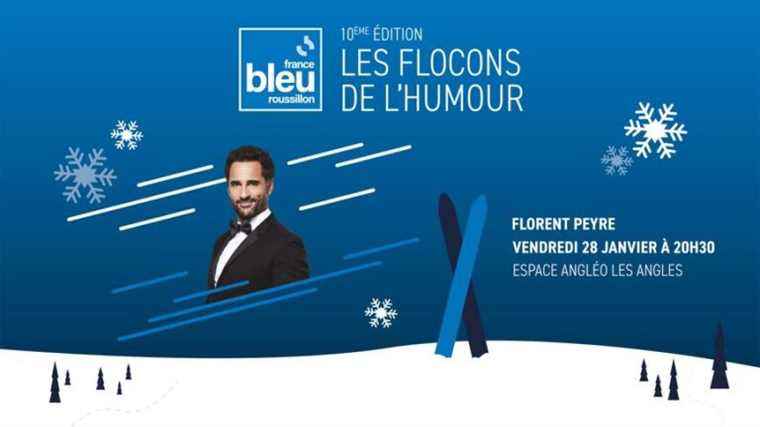 Win your invitations for the 10th edition of the Flocons de l’Humour with Florent Peyre