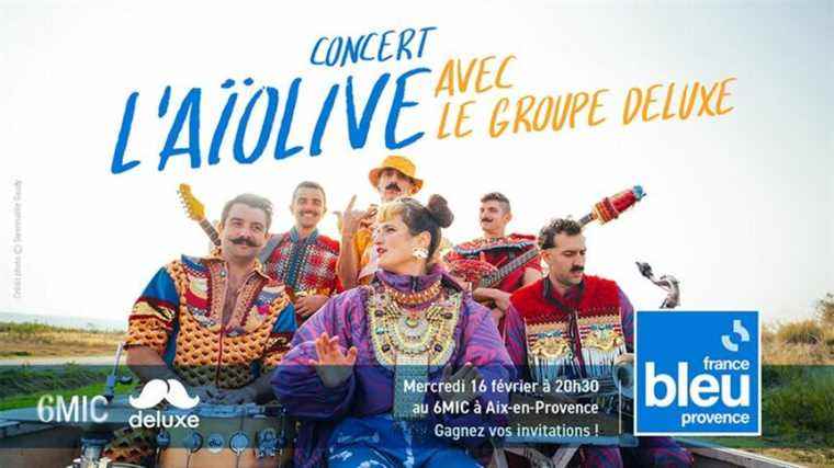 Win your invitations for the Aïolive de Deluxe on February 16 at the 6mic in Aix-en-Provence