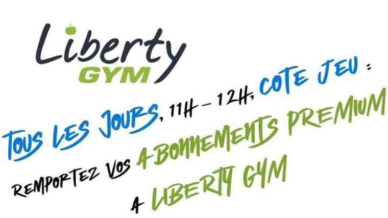 ? Win your two PREMIUM subscriptions to LIBERTY GYM!  ???