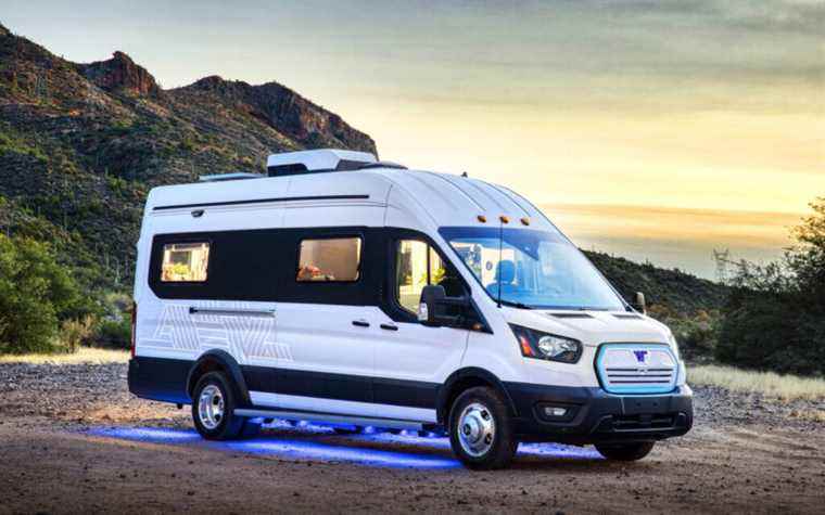 Winnebago unveils an all-electric RV concept