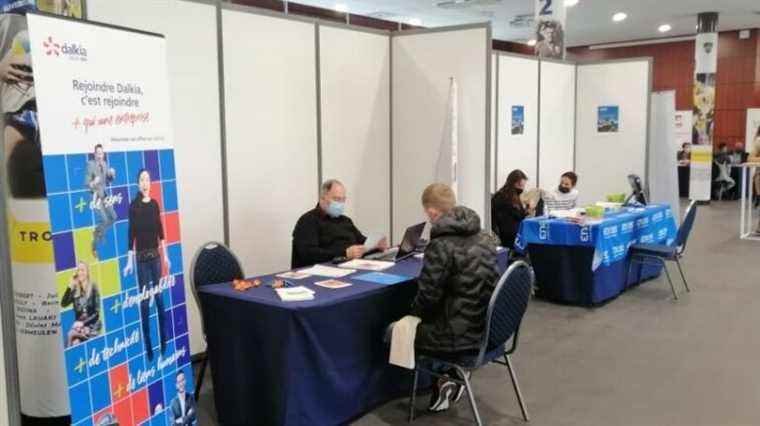 Young people and employers meet at the Marcel-Michelin stadium in Clermont-Ferrand