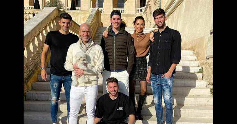 Zinedine Zidane is going to be a grandfather!  One of his sons announces his fiancée’s pregnancy in photos