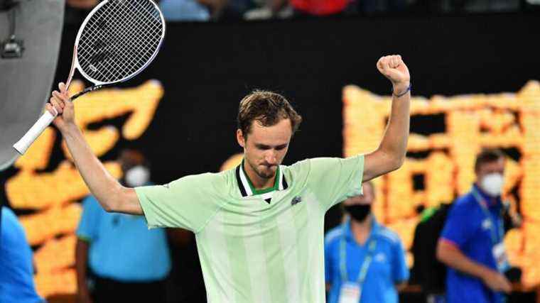 after saving a match point, Russian Daniil Medvedev overthrows Félix Auger-Aliassime and reaches the semi-finals