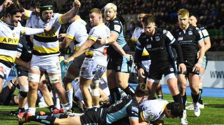 already in the eighth, La Rochelle wins in Glasgow and validates the qualification of Clermont