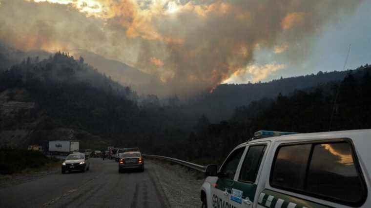 continuous wildfires in nine southern provinces of the country, one of which has lasted for a month