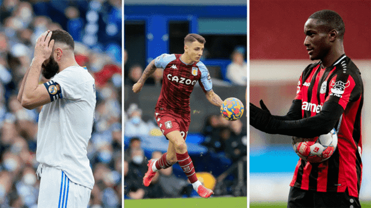 end of series for Karim Benzema, Lucas Digne targeted by a bottle throw, Moussa Diaby sees triple … What to remember from the European weekend