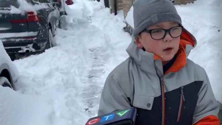 in Canada, the cry from the heart of a child tired of shoveling snow is unanimous on Twitter and TikTok