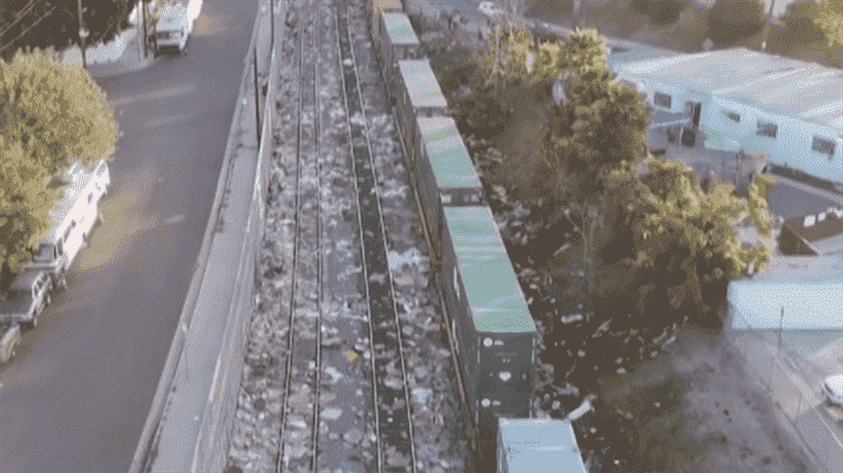 in Los Angeles, freight trains targeted by repeated thefts