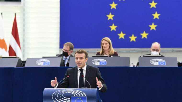 listen to Emmanuel Macron’s speech before the European Parliament