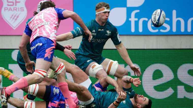 reduced to 14, Stade Français overthrows Connacht and snatches their qualification for the eighth