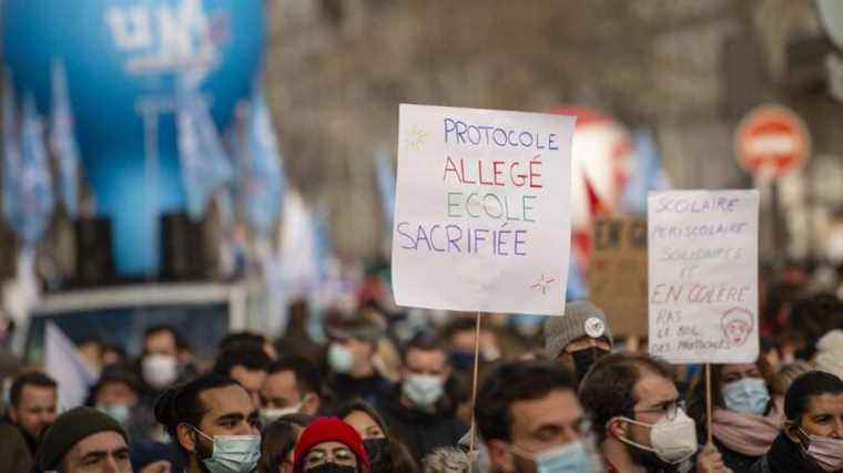 the Parisian demonstration on Thursday not authorized by the police headquarters for lack of having been declared in time