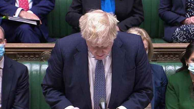 the apologies of Boris Johnson deemed “ridiculous” by the leader of the opposition, who calls for his resignation