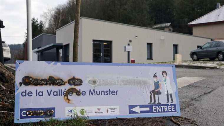 the coordinator of the Munster vaccination center who said he was the victim of an attack lied