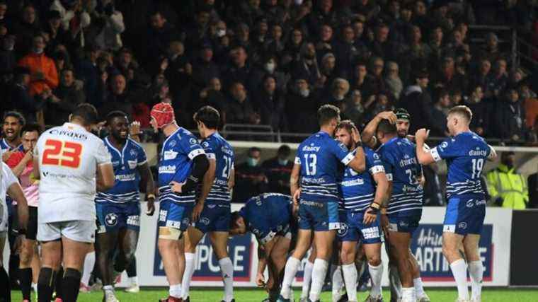 the match between Vannes and Agen is postponed