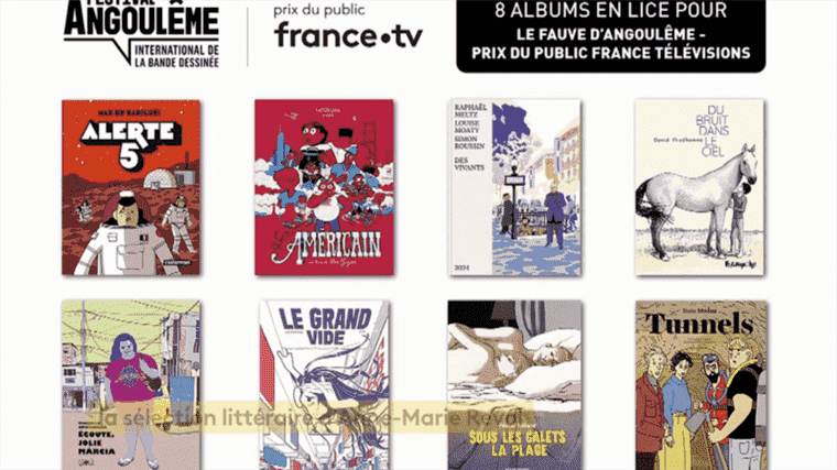 the war in Spain seen by Simone Veil, Fauve prize at the Angoulême comic book festival