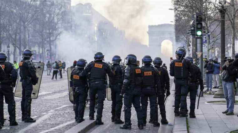 97 arrests, 513 verbalizations in Paris