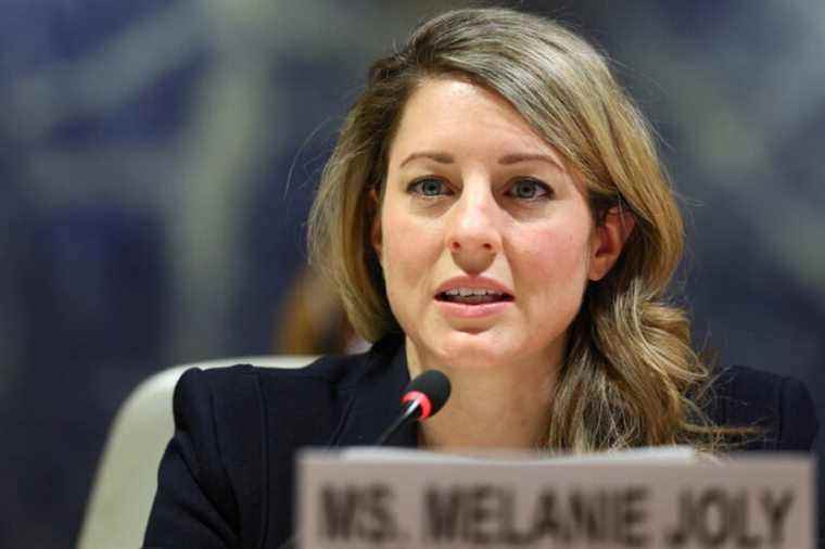 War in Ukraine |  Mélanie Joly pleads for a ceasefire