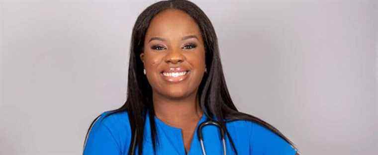 A nurse highlights the contribution of black people in science