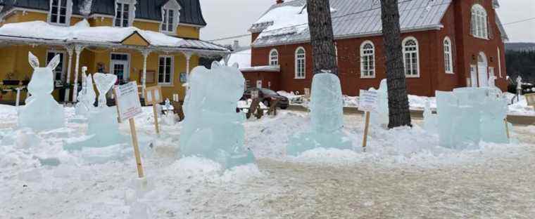 A village with a passion for ice carving