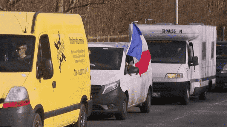 After Paris, the “freedom convoy” on its way to Brussels