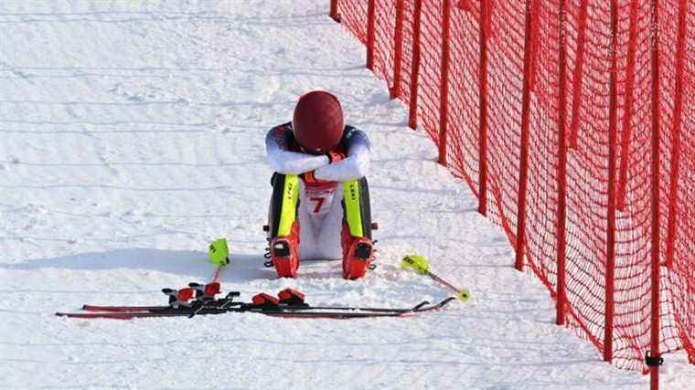 American Mikaela Shiffrin eliminated after 5 stakes in slalom