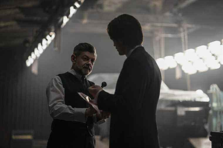 Andy Serkis in The Batman |  Batman and Alfred, detectives