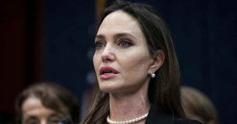 Angelina Jolie in tears: emotional sequence in Congress, for a necessary law