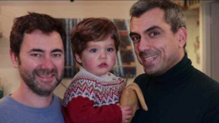 Arnaud and Frédéric, fathers of a little boy, want to put GPA back in the political debate