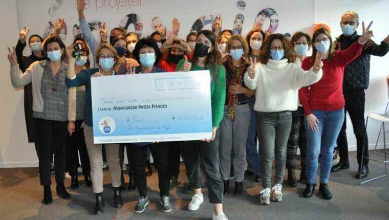 Artisans donate 36,000 euros to the Association Petits Princes to make the dreams of sick children come true