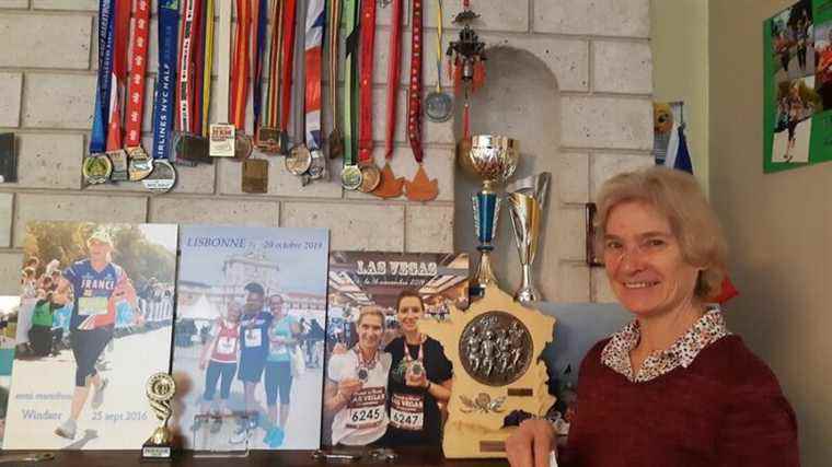 At 73, Roselyne Leleu is still running, the Valenciennes has traveled the world doing marathons