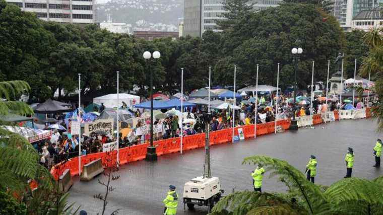 “Baby Shark” and “Macarena” broadcast on a loop to disperse demonstrators