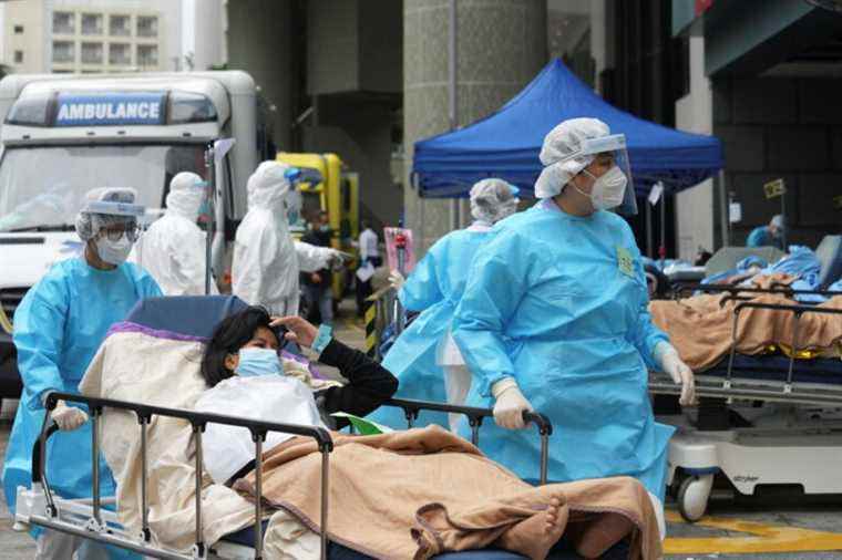 “Battlefield” |  In Hong Kong, hospitals are overwhelmed by Omicron