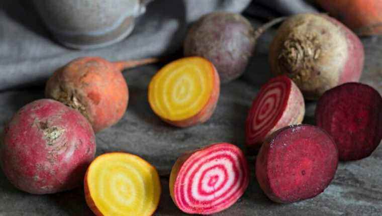 Beets, with a sweet and wild taste, are eaten cooked and raw