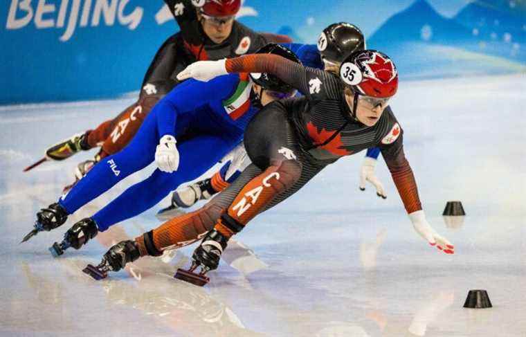 Beijing Olympics: Kim Boutin in bronze in the 500m short track