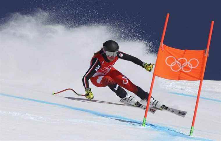 Beijing Olympics: Marie-Michèle Gagnon finishes 8th in the Olympic downhill