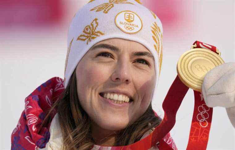 Beijing Olympics: Slovak Petra Vlhova wins gold in alpine skiing