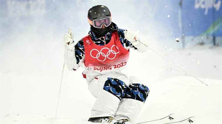 Benjamin Cavet well placed after his run should see the final, follow the qualifications of mogul skiing